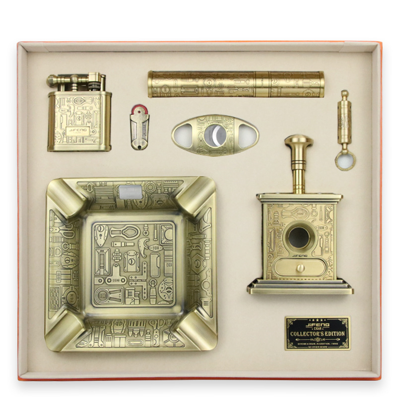 Пепельница для сигар, подставка для сигар, ножницы для зажигалки, Набор держателей для сигар