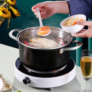 Ensemble de casseroles multifonctions Allnice durables, 8 pièces, en acier inoxydable 5 couches, pour cuisinière à induction - Product Image 3