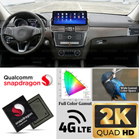 Android 13 Qualcomm CPU unidad principal REPRODUCTOR DE DVD estéreo para coche para BENZ GLE tercera generación W166 2015-2019 con navegación GPS para coche