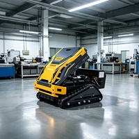 Tondeuse à gazon robotisée à essence 550 9HP homologuée EPA Euro V, type à roues, en vente