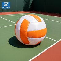 Modèle géant gonflable de volley-ball pour événements sportifs, modèle publicitaire gonflable de volley-ball