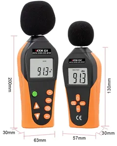 Medidor de Nivel de Sonido Digital Victor RuoShui 824, Medidor de Ruido de Decibelios Portátil de 30-130dB, Detector de Medición de Audio - Product Image 4