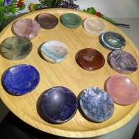 Bol en cristal de guérison naturel sculpté à la main bol de méditation en fluorite de quartz rose pour la décoration
