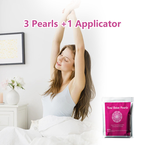 Perlas Yoni para Bienestar Herbal, Antiinflamatorias, Control de Olor, Desgarnejo Anormal, Set de Desintoxicación, 3 Perlas + 1 Aplicador, <span class=keywords><strong>Tampones</strong></span> Orgánicos - Product Image 2