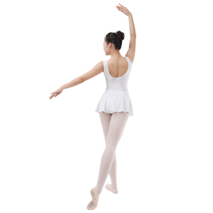 Dansgirl enfants Costumes de danse brillants <span class=keywords><strong>justaucorps</strong></span> avec jupes Orange - Product Image 6