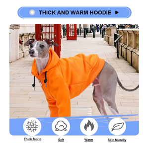 Custom Designed Luxury Cotton-Polyester Love My Whippet Dog Hoodie Cute <strong>Greyhound</strong> with Personalised Whip <strong>for</strong> Spring - Product Image 5