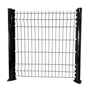 Pannello di Recinzione in <span class=keywords><strong>Rete</strong></span> Saldata 3D con Pali Verniciati a Polvere, Recinzione in <span class=keywords><strong>Rete</strong></span> <span class=keywords><strong>Metallica</strong></span> 3D Zincata <span class=keywords><strong>per</strong></span> Strade, Giardini, Terreni, Fabbriche e Ferrovie - Product Image 4