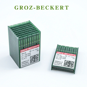 UY128GAS耐熱ゴールドニードル3ニードル5スレッドグロッツマシンニードル - Product Image 2