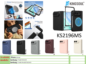 เคสโทรศัพท์แบบพับได้พร้อมการป้องกันด้านหน้าในตัว ป้องกันแรงกระแทก ฝาครอบป้องกันสองชั้น สำหรับ Samsung Z Fold 8 - Product Image 5