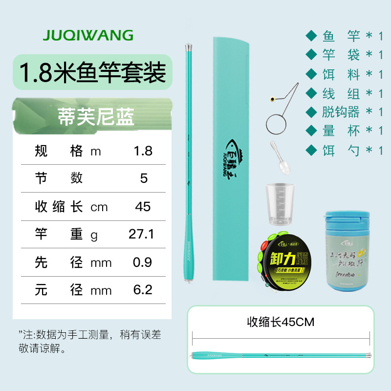 Tiffany Blue 1.8m Stream Fishing Kit [Ready to Fish]