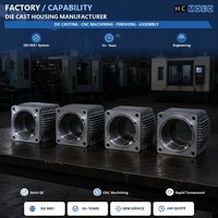 Boîtiers de moteur moulés sur mesure avec usinage CNC et support d'assemblage