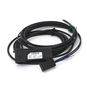 KRONZ NPN/PNP Type Cable/M8 Connect Method BFH Series Intelligent Digital Optical Fiber Sensor BFH-23N