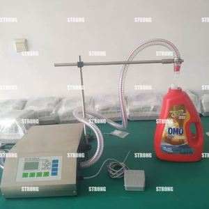 Machine de remplissage quantitative automatique à commande numérique pour liquides, huiles (lubrifiantes, comestibles) et liquides à fort débit, capacité 17L - Product Image 6