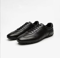 Chaussures d'été en cuir pour hommes, style vintage allemand, en cuir de vachette pleine fleur, à lacets, baskets décontractées, toutes saisons