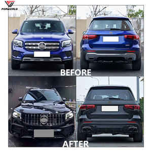 Kit di Conversione da Fonte di Produzione con Paraurti Anteriore, Paraurti Posteriore, Cofano, Fari e Minigonne Laterali per Mercedes Benz <span class=keywords><strong>GLB</strong></span> X247 20-22 a AMG GLB35 - Product Image 5