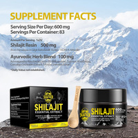 Pommade de résine de Shilajit soigneusement sélectionnée 50g, liquide, qualité graines d'herbes, produit transfrontalier, vente chaude sur Amazon
