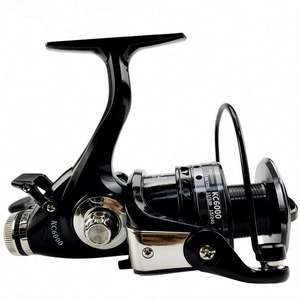 Carrete de carpa giratorio de doble freno de alta calidad 5,2: 1 carrete de Metal 3000-6000 rueda de carrete de <span class=keywords><strong>Pesca</strong></span> de agua salada Molinete Carretilha <span class=keywords><strong>Pesca</strong></span> - Product Image 1