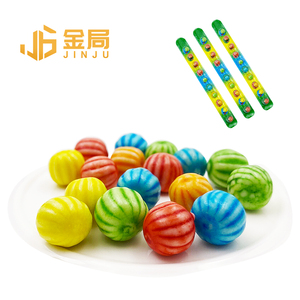 Manufacturer Watermelon <strong>Bubblegum</strong> Candy Fruit Flavours Caramelos Blandos Mini Chewing <strong>Bubble</strong> Gum Balls - Product Image 1