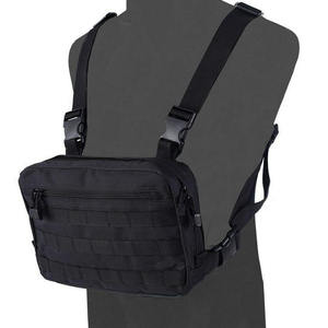 กระเป๋าคาดเอวแบบยุทธวิธีสำหรับใส่เครื่องส่งรับวิทยุแบบสองทาง พร้อมสายรัดอกและซองใส่เครื่องส่งรับวิทยุ กันน้ำ - Product Image 2