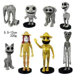 Zoo garde chat figurine mignon nouvelle horreur PVC chat peluche poupée pour monstre horreur jeu aveugle boîte jouet de dessin animé série Anime - Product Image 4