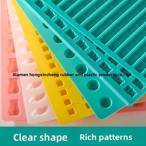 Custom Creative Shape Easy to Demold Silicone Chocolate and Soft Candy Mold for Candy Pouring Machine Model TGM - Product Image 2