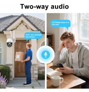 Hfwvision nhà ngoài trời trong nhà 8MP thông minh an ninh CCTV Wifi Camera với tầm nhìn ban đêm CCTV Camera không dây 4k kho có sẵn - Product Image 2