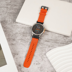 Correa de Reloj de Nailon y Lona de 20mm 22mm para Hombre, de Liberación Rápida, para <span class=keywords><strong>Garmin</strong></span> <span class=keywords><strong>Tactix</strong></span> 8, Fenix 8, <span class=keywords><strong>7</strong></span>, 7X, 7S, Quatix <span class=keywords><strong>7</strong></span> <span class=keywords><strong>Pro</strong></span>, 6X - Product Image 2