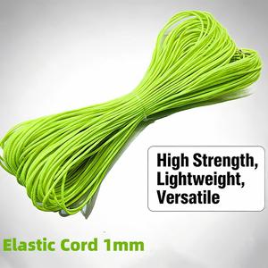 Cordón Elástico de 1 mm para Abalorios, 8 Rollos, 210 Yardas, Hilo Elástico para Hacer Joyas, Pulseras, Collares, Manualidades, Multicolor - Product Image 2
