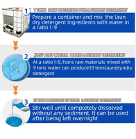 Détergent à lessive liquide personnalisable en vrac de haute qualité - Formule à dissolution directe pour applications commerciales