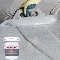 Revêtement liquide auto-nivelant en marbre coloré à base d'époxy résistant à la pression, sable coloré, pierre de meulage, imperméable, anti-poussière