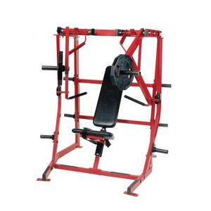 2023 Lujoso GymFitness Body Building Equipo de entrenamiento Placa cargada Iso-Lateral Decline Chest Press Machine - Product Image 1