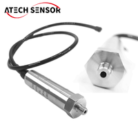 Transmetteur de niveau submersible en alliage de titane, haute précision 0,2% FS/année, capteur de niveau d'eau 4-20mA, niveau de liquide hydrostatique