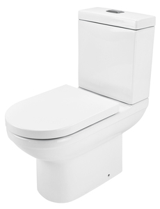 Toilettes de fille chinoise avec sceau fermé doux, flambant neuf, style upc, à installer sur le sol, garantie de 15 ans - Product Image 2