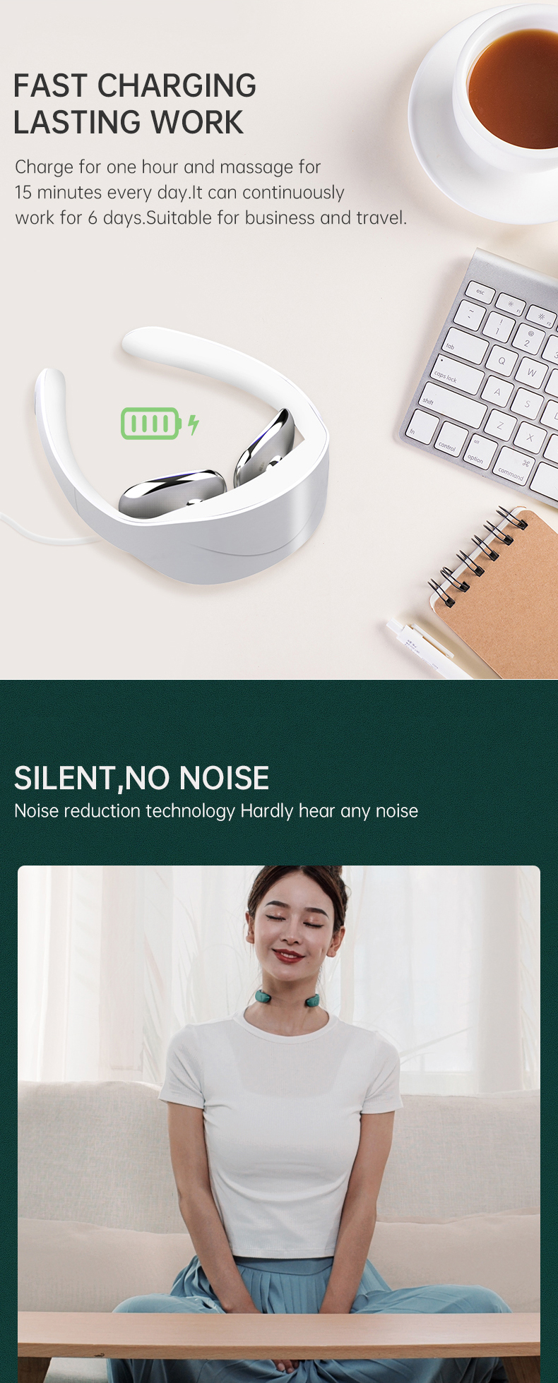 Smart Heat Health Care Spin Car Usb Charging Infrared Cervical Shoulder Electric Air Full Neck Pillow Shiatsu Machine Massager