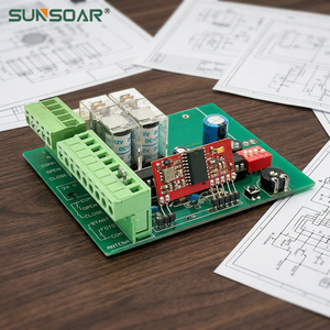 บอร์ด PCBA ควบคุมอุตสาหกรรม SUNSOAR โมดูลวงจรสีเขียว พร้อมรีเลย์และสวิตช์ DIP - Product Image 2
