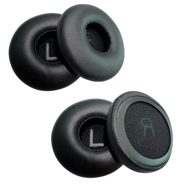 Special Offer 55mm Replacement Earpads for Wired Headsets, Ear Pad Cushions with Soft Protein Leather Foam for Headphones