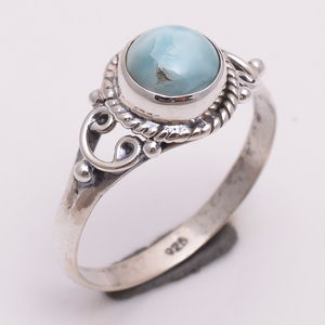 Anillos de Plata de Ley 925 Hechos a Mano, Joyería Fina con Piedra de Lapislázuli Natural, Estilo Clásico para Compromiso, Boda, Fiesta, Alta Calidad - Product Image 4