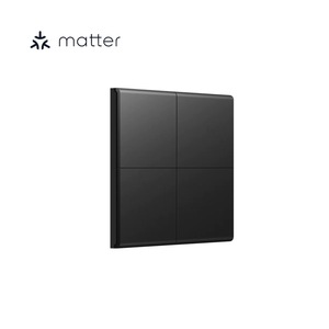 Matter Homekit APP US AU 10A 2200W Chambre villa 110V 240V Alexa Google Smart Home Matter Thread Wall Switch SmartThings - Product Image 2