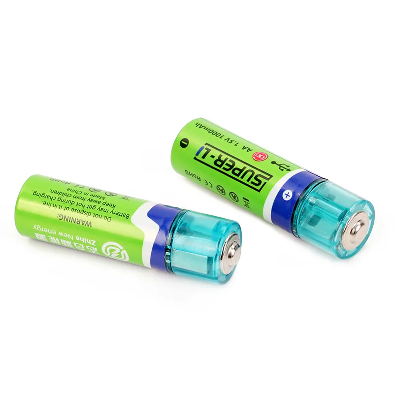 Draagbare Lithium Batterij Dubbele Een Maat Intelligente Prullenbak Via Micro Usb Oplaadbare Batterij