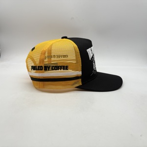 Gorras <span class=keywords><strong>de</strong></span> malla tipo trucker personalizadas <span class=keywords><strong>de</strong></span> moda australiana con 2 rayas, 5 paneles, etiqueta bordada en 3D, <span class=keywords><strong>gorra</strong></span> <span class=keywords><strong>de</strong></span> malla tipo trucker estilo campestre, gorras <span class=keywords><strong>de</strong></span> béisbol - Product Image 3