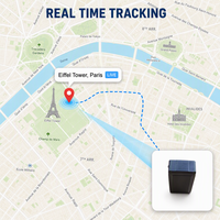 Traceur GPS Mini pour Véhicule 4G LTE Cat1 800mAh avec Suivi en Temps Réel WiFi LBS GSM/GPRS Montage sur Tableau de Bord