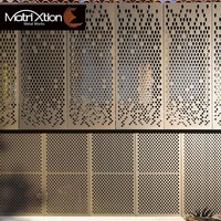 Façade ventilée, panneaux décoratifs en aluminium, revêtement métallique extérieur, façade de bâtiment