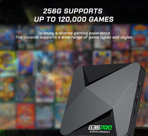Consola de videojuegos Super Retro <span class=keywords><strong>GameBox</strong></span> G36 pro Game Box TV Box con más de 120000 videojuegos para SS/MAME/DC/NAOMI con mandos. - Product Image 2