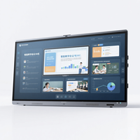 Tableau blanc interactif de visioconférence intégré à fonctionnalités multi-touch à affichage intelligent Ultra HD 4K