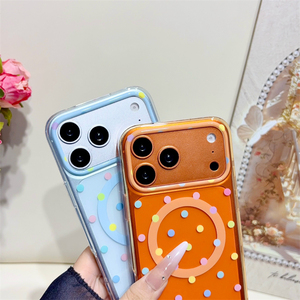 เคสโทรศัพท์แม่เหล็กใสลายไล่ระดับสีคุณภาพสูงสำหรับ iPhone 13 14 15 16 17 Pro Max ป้องกันแรงกระแทก - Product Image 4
