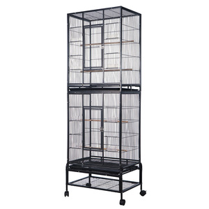 <span class=keywords><strong>Cage</strong></span> à oiseaux en fer robuste pour canaris, grande <span class=keywords><strong>cage</strong></span> à perroquets d'extérieur, volière portable, grandes cages à oiseaux à vendre - Product Image 2