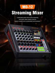 CHXYKOM Mixer <span class=keywords><strong>Audio</strong></span> Professionale per Trasmissioni Online in Diretta, Creazione <span class=keywords><strong>di</strong></span> Contenuti <span class=keywords><strong>Audio</strong></span> e <span class=keywords><strong>Video</strong></span> - Product Image 2