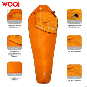 WOQI <span class=keywords><strong>sac</strong></span> <span class=keywords><strong>de</strong></span> <span class=keywords><strong>couchage</strong></span> en duvet <span class=keywords><strong>de</strong></span> canard <span class=keywords><strong>de</strong></span> camping <span class=keywords><strong>ultra</strong></span> léger <span class=keywords><strong>et</strong></span> <span class=keywords><strong>compact</strong></span>, <span class=keywords><strong>sac</strong></span> <span class=keywords><strong>de</strong></span> <span class=keywords><strong>couchage</strong></span> pour temps froid - Product Image 4