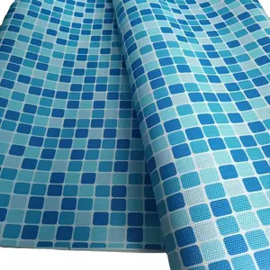 Da Fábrica Popular vário Mosaic cor Plastic Film PVC piscina forro para piscinas