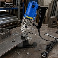Perforateur hydraulique électrique portable MHP-20 à un seul trou pour acier et métal